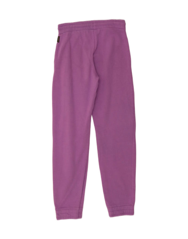 Napapijri Girls Tracksuit Trousers Joggers 15-16 Years Purple Cotton