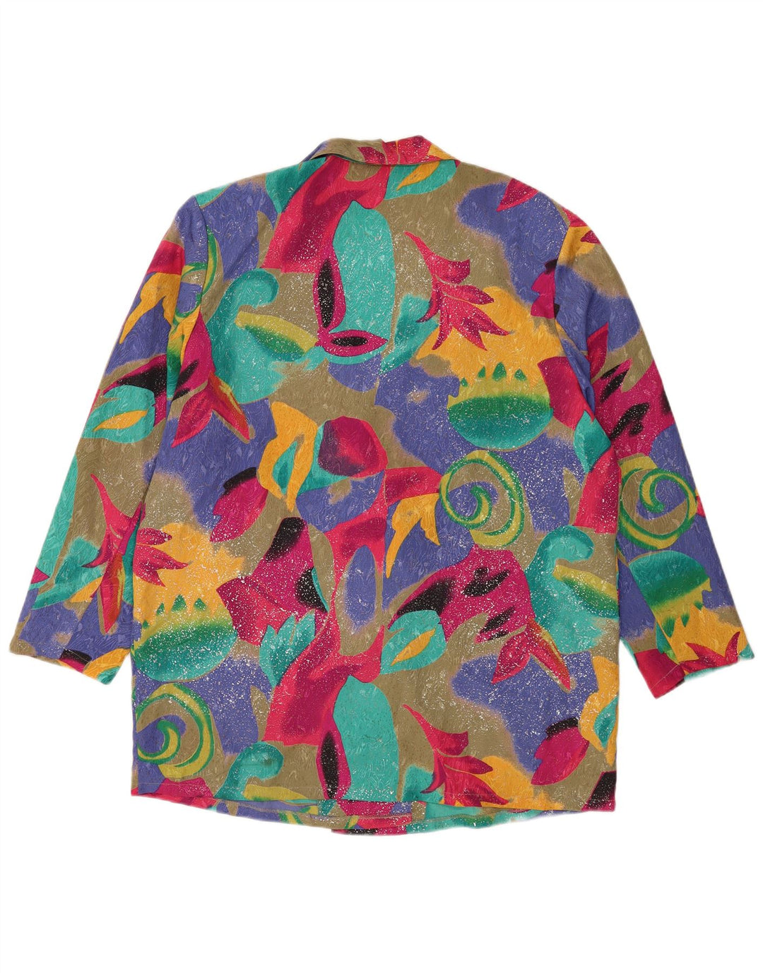 Yessica Womens Oversized Blazer Jacket EU 46 XL Multicoloured Geometric