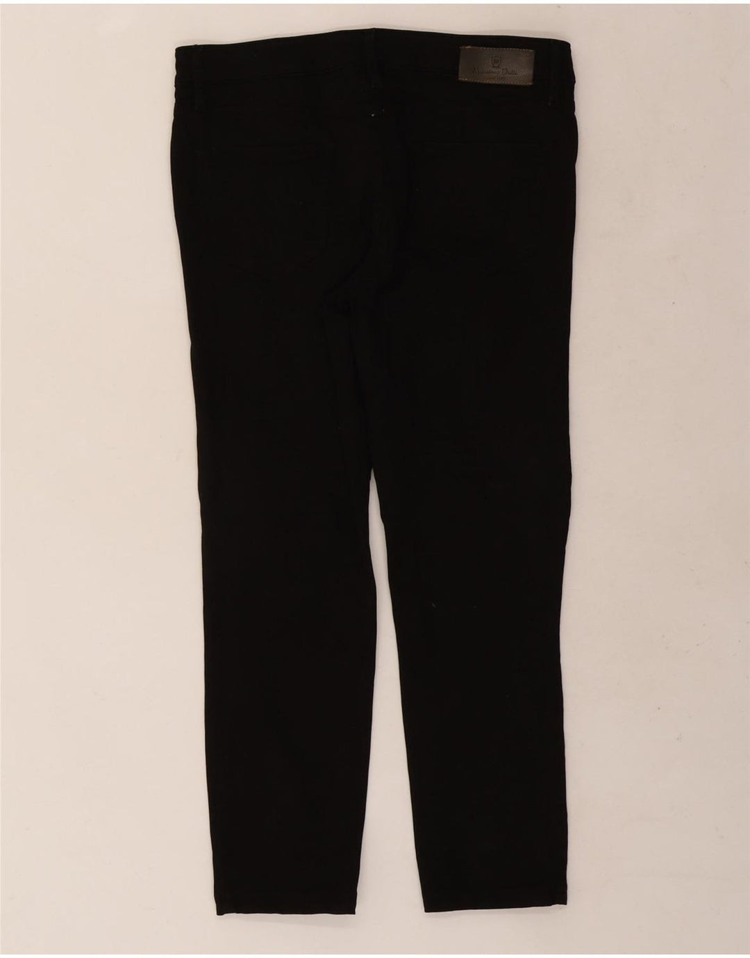 Massimo Dutti Womens Crop Slim Jeans W32 L25 Black