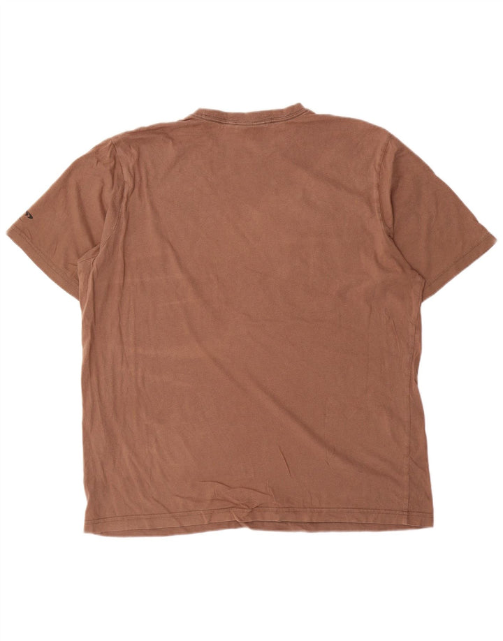 O'Neill Mens Graphic T-Shirt Top XL Brown Cotton
