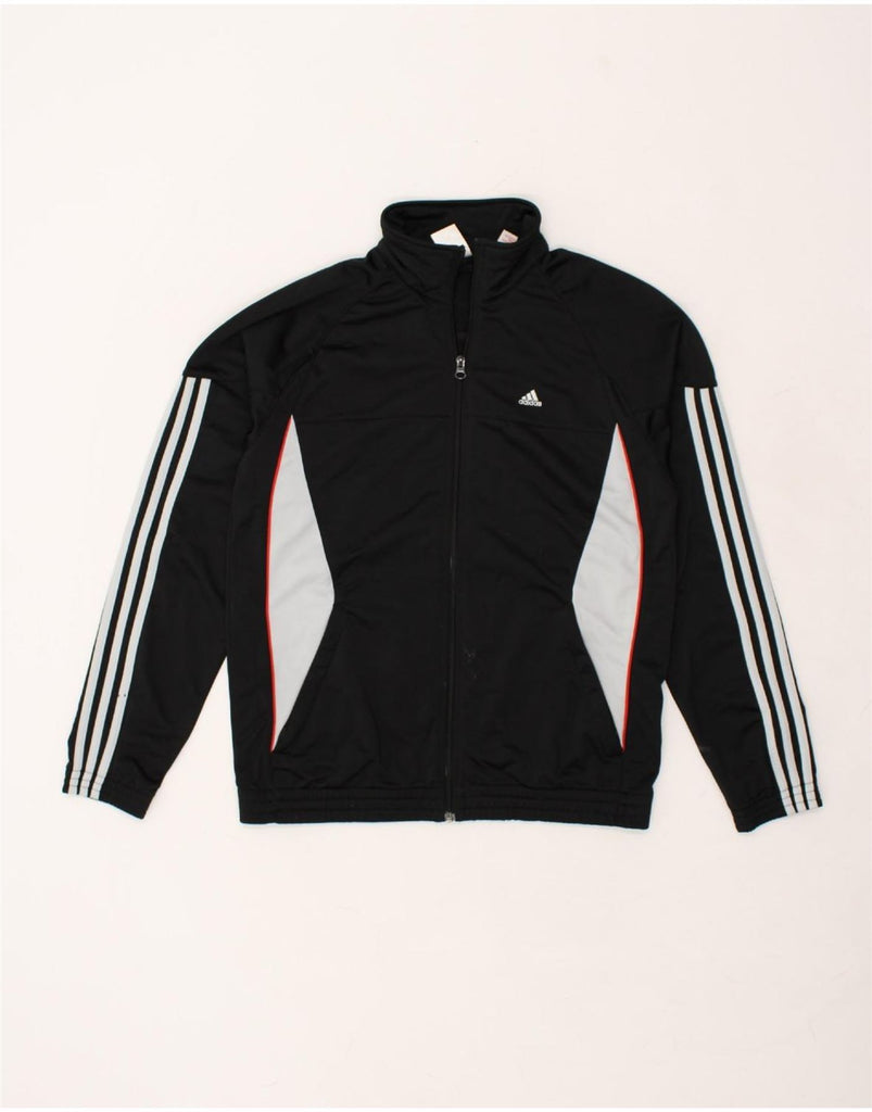 ADIDAS Mens Tracksuit Top Jacket UK 34/36 Small Black Colourblock | Vintage Adidas | Thrift | Second-Hand Adidas | Used Clothing | Messina Hembry 