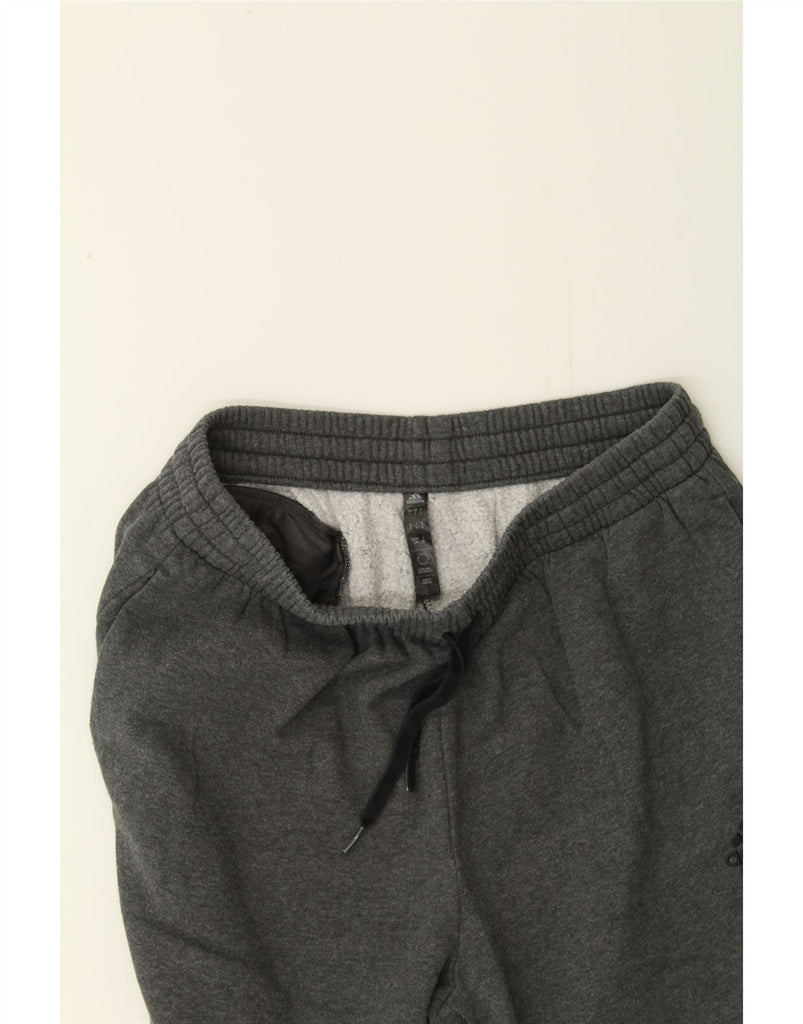 ADIDAS Mens Tracksuit Trousers Joggers Large  Grey Cotton Vintage Adidas and Second-Hand Adidas from Messina Hembry 