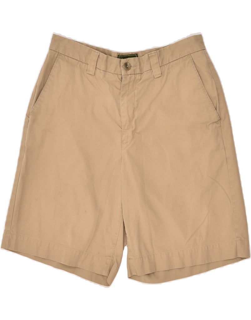 EDDIE BAUER Mens Chino Shorts W30 Medium Brown Cotton | Vintage Eddie Bauer | Thrift | Second-Hand Eddie Bauer | Used Clothing | Messina Hembry 