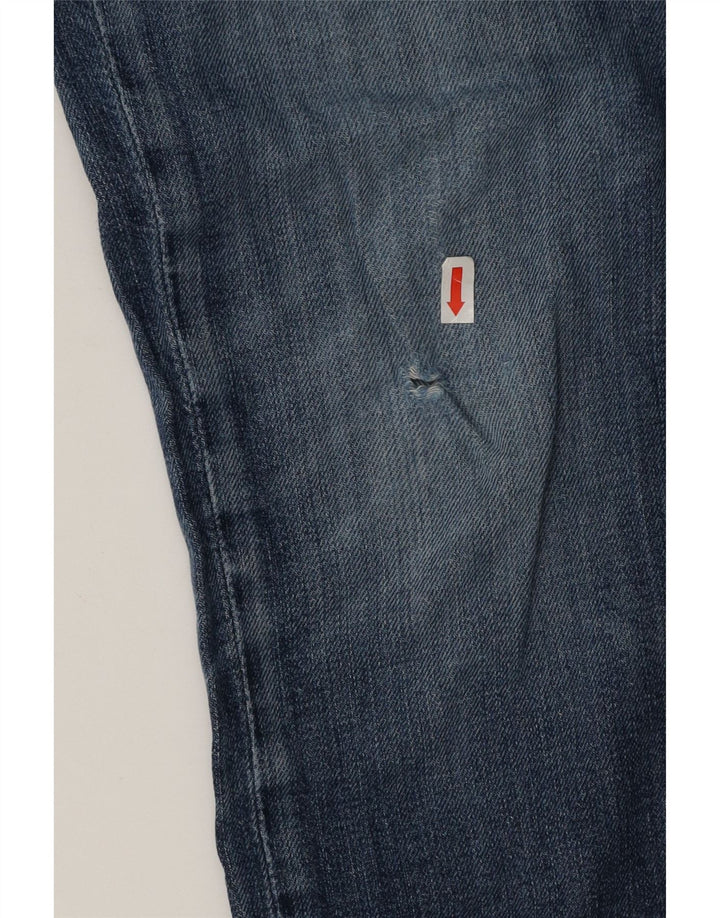 Levi's Mens Slim Jeans W36 L34 Blue Cotton