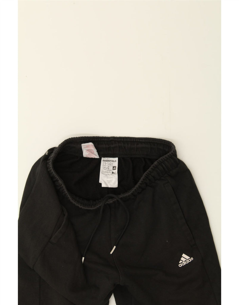ADIDAS Girls Climalite Tracksuit Trousers Joggers 13-14 Years  Black Vintage Adidas and Second-Hand Adidas from Messina Hembry 