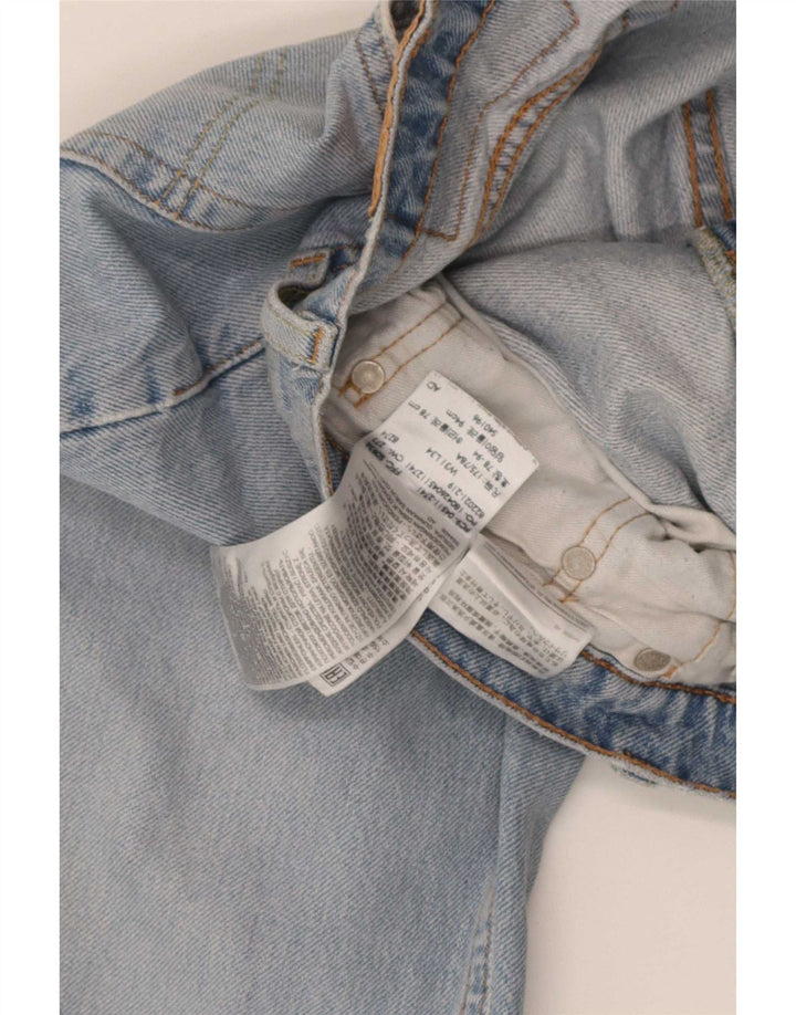 Levi's Womens 511 Slim Jeans W31 L34 Blue Cotton
