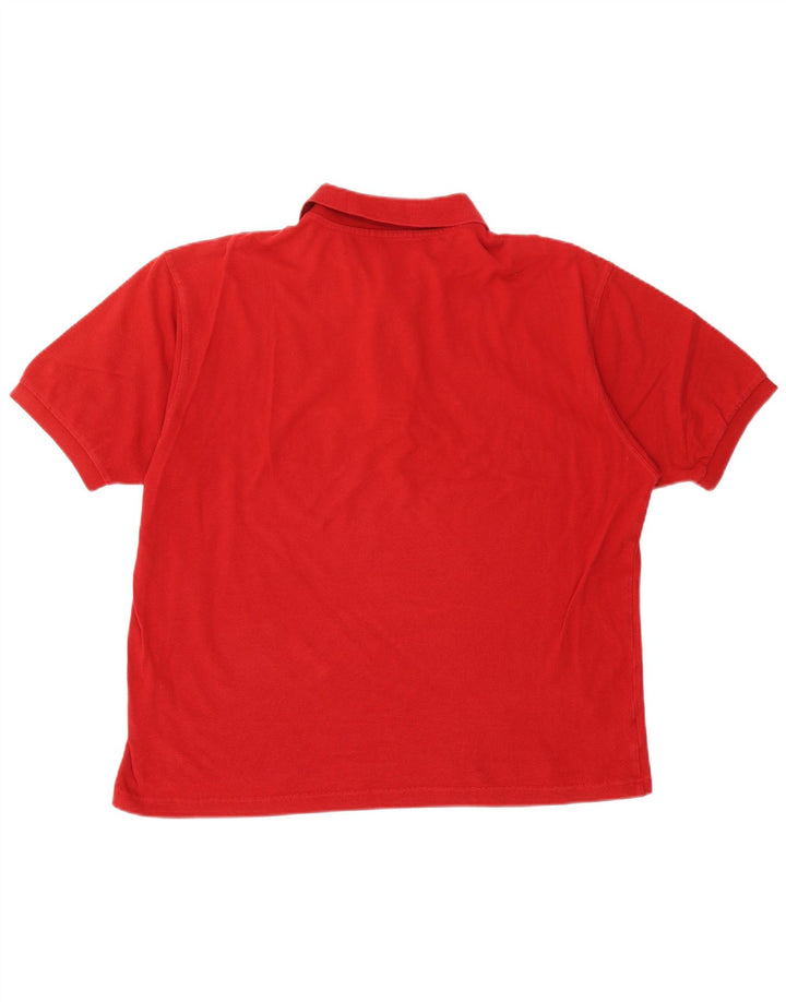 Fred Perry Mens Polo Shirt XL Red Cotton