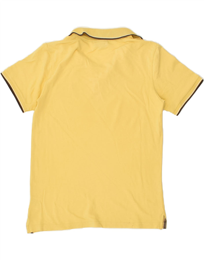 MARLBORO CLASSICS Mens Polo Shirt Medium Yellow Cotton | Vintage Marlboro Classics | Thrift | Second-Hand Marlboro Classics | Used Clothing | Messina Hembry 