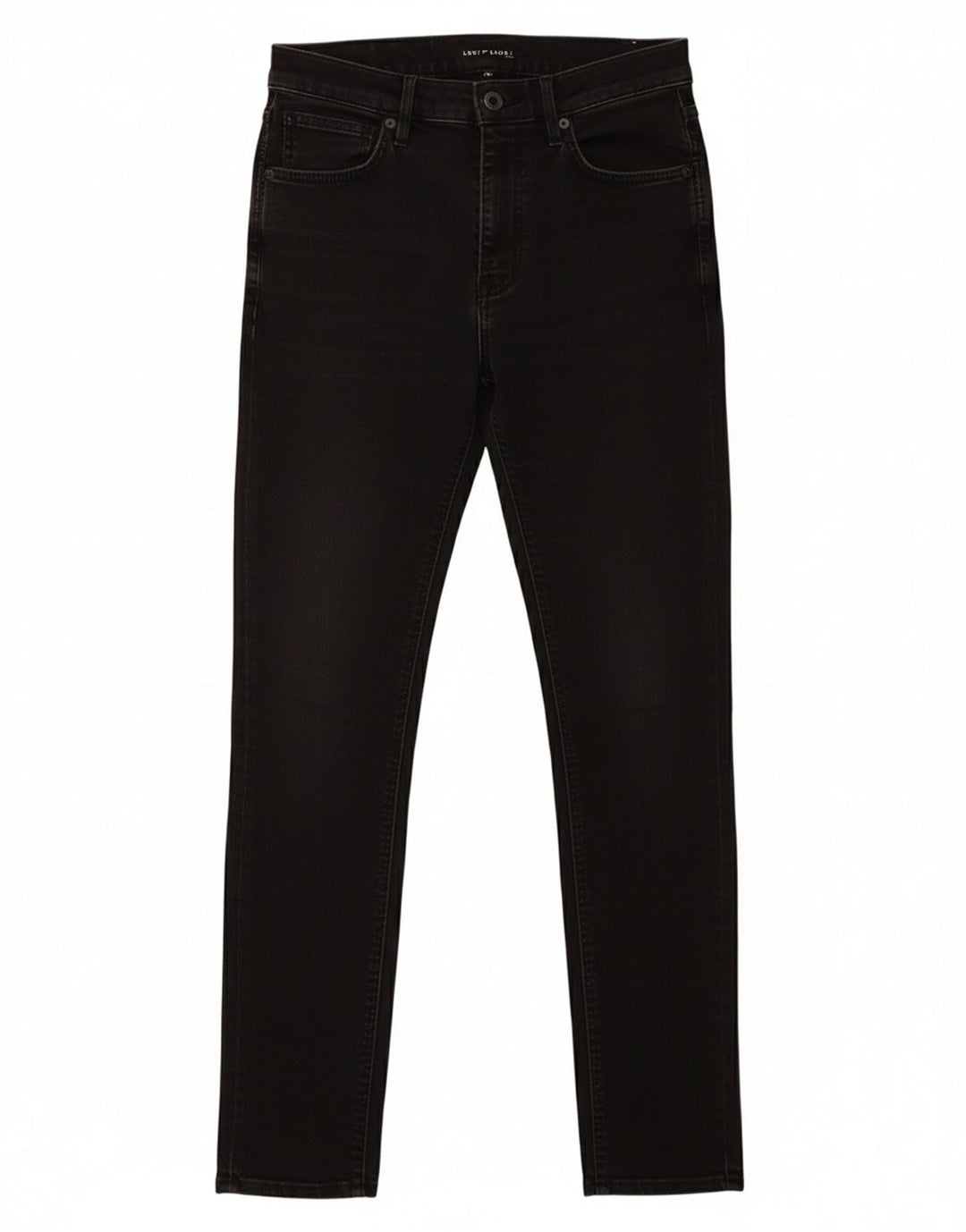 LEVI'S Womens Skinny Jeans W28 L30 Black Cotton