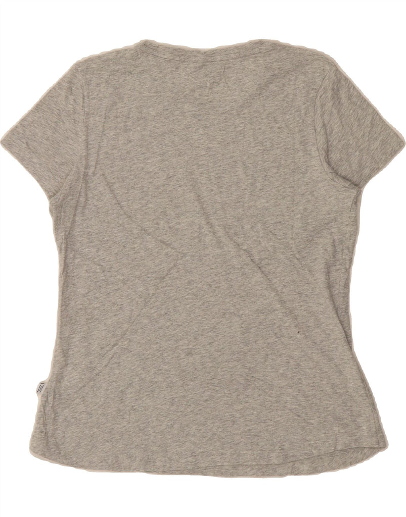 PUMA Womens T-Shirt Top UK 14 Large Grey Cotton Vintage Puma and Second-Hand Puma from Messina Hembry 