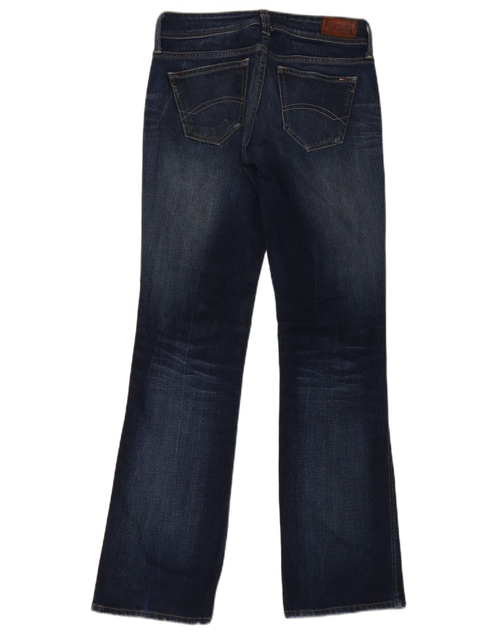 Tommy Hilfiger Womens Bootcut Jeans W29 L32 Navy Blue Cotton