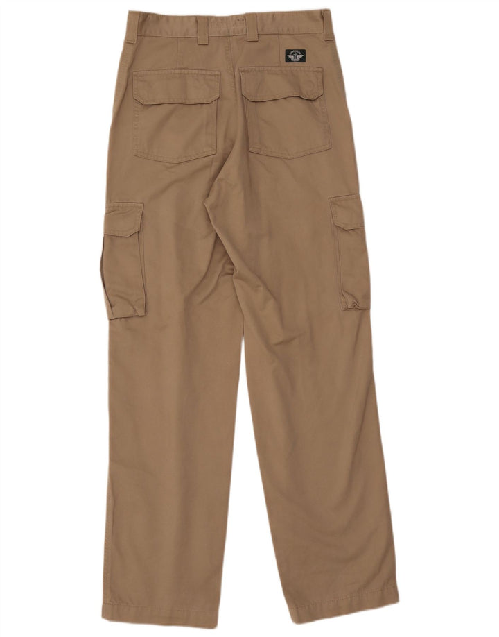 Dockers Mens Straight Cargo Trousers W30 L32 Beige Cotton