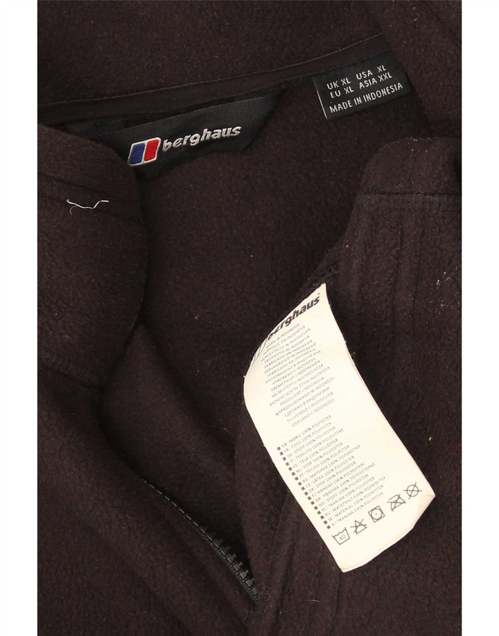 Berghaus Mens Fleece Jacket UK 42 XL Black Polyester