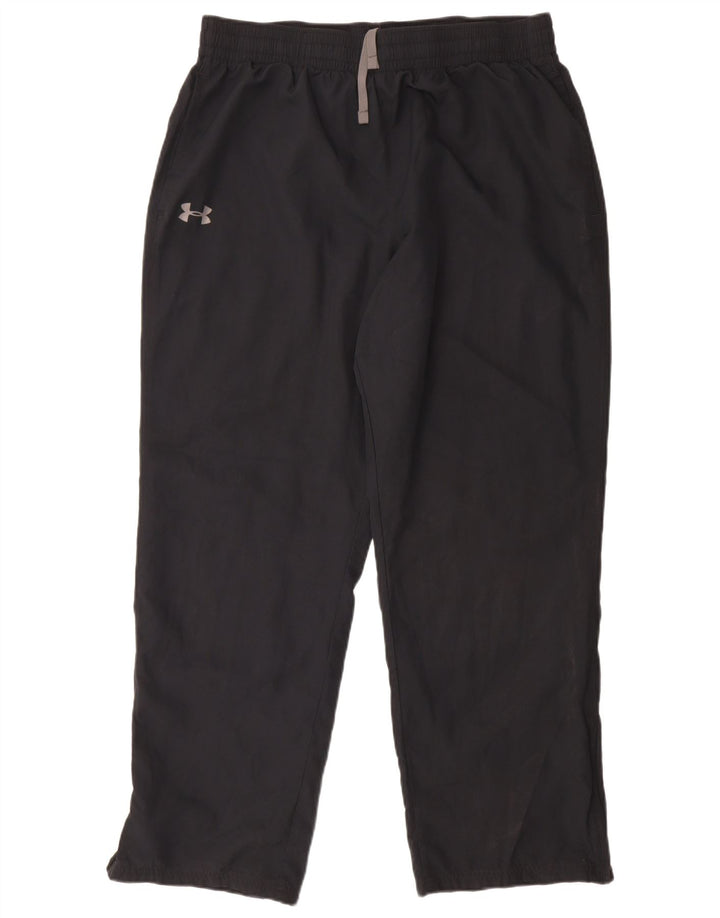 Under Armour Mens Graphic Tracksuit Trousers XL  Black Polyester