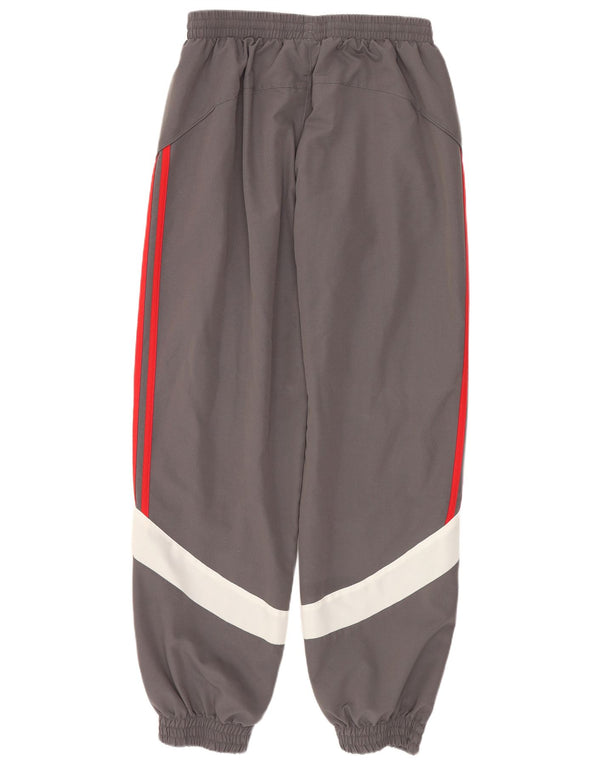 Adidas Mens Tracksuit Trousers Joggers UK 38/40 Medium Grey Colourblock