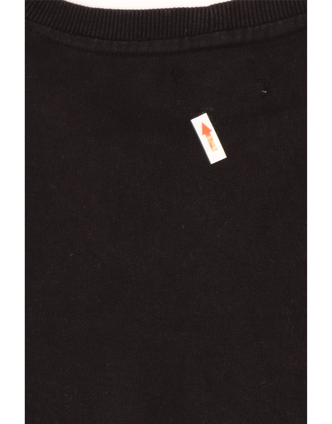 Zara Mens Sweatshirt Jumper Large Black Cotton