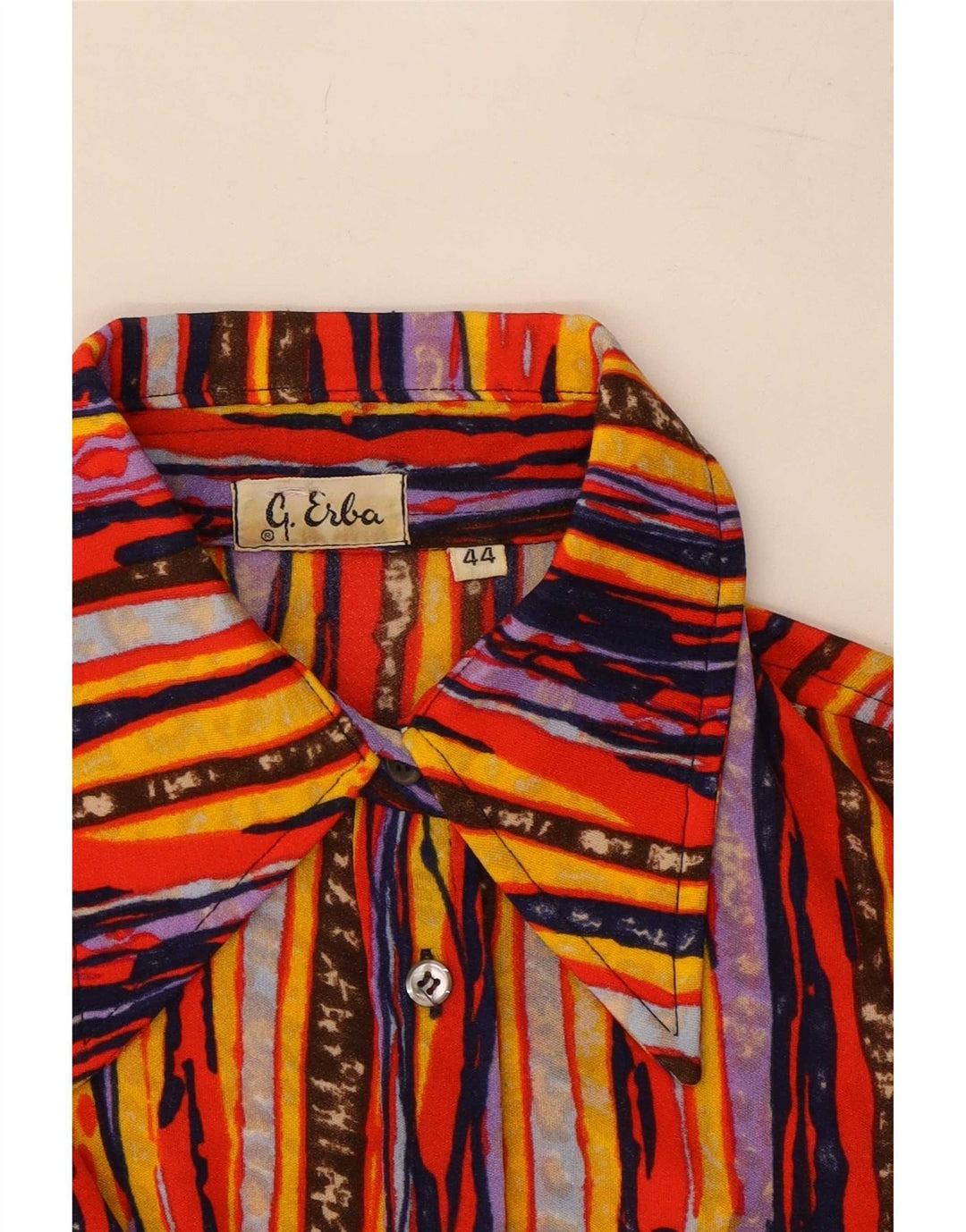 Vintage Womens Shirt IT 44 Medium Multicoloured Striped