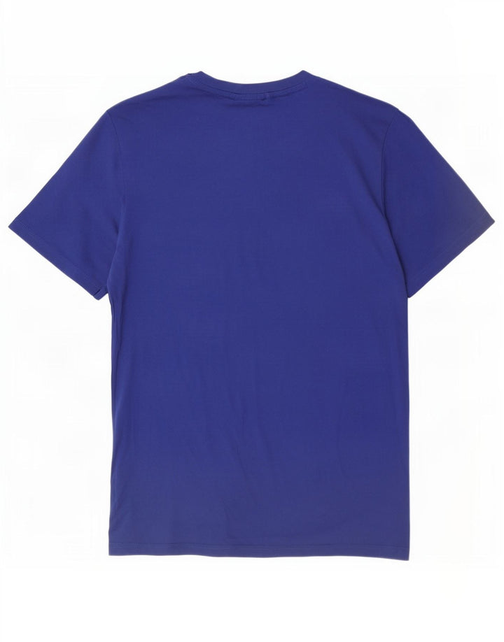 Champion Mens T-Shirt Top XL Blue Cotton
