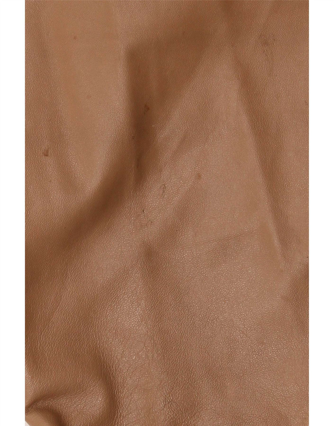 Conbipel Womens Bootcut Leather Trousers IT 46 Large W34 L32 Beige