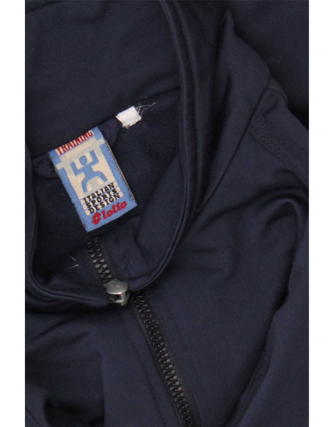 Lotto Mens Graphic Tracksuit Top Jacket Large Navy Blue