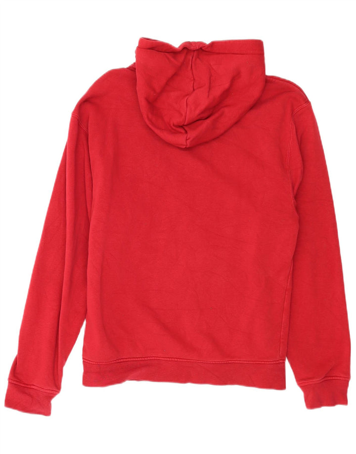 Jordan Mens Hoodie Jumper Small Red Cotton