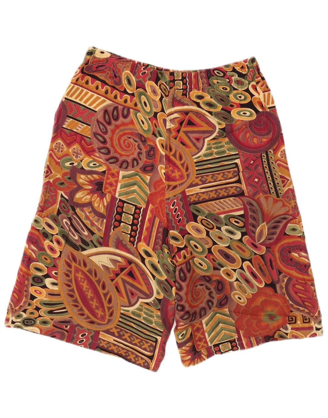 Vintage Womens Casual Shorts W30 Medium Multicoloured Floral