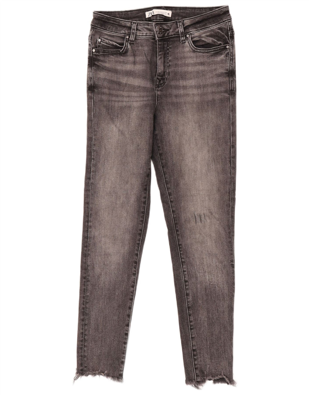 Zara Womens Skinny Jeans EU 38 Small W26 L27 Grey