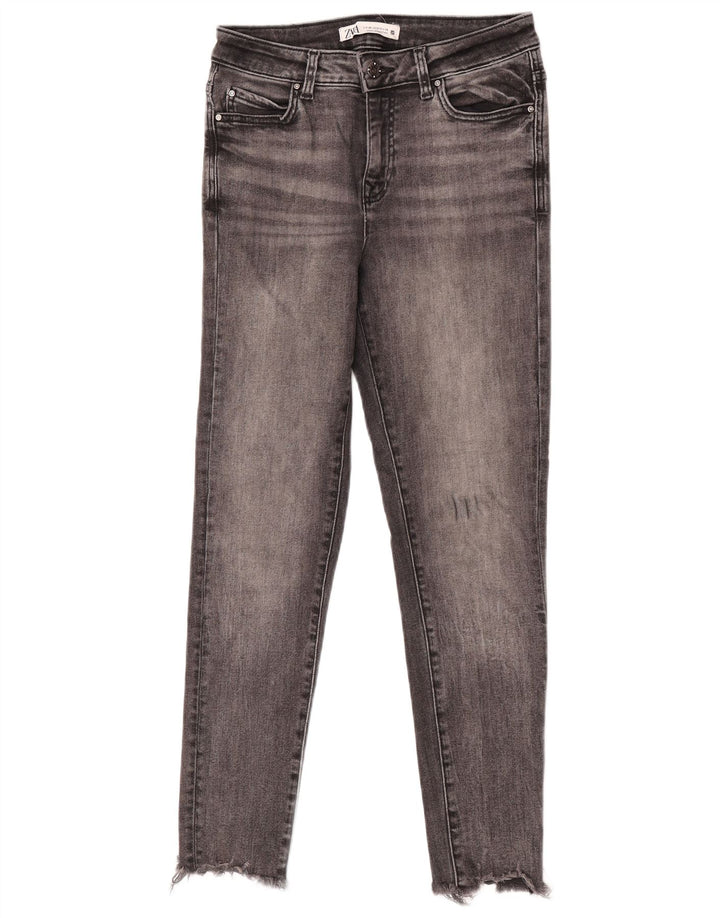 Zara Womens Skinny Jeans EU 38 Small W26 L27 Grey