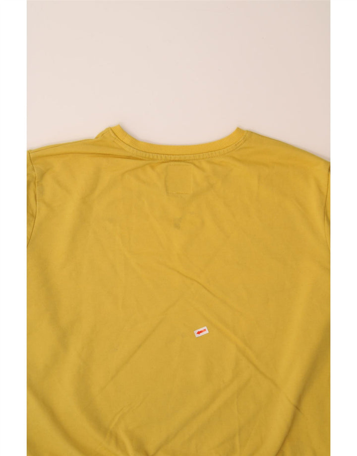 LEVI'S Girls Sweatshirt Jumper 15-16 Years Yellow Cotton Vintage Levi's and Second-Hand Levi's from Messina Hembry 