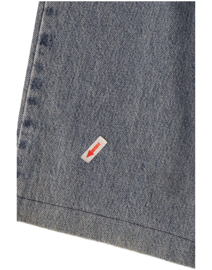 Lee Mens Chicago Straight Jeans W38 L27 Blue Cotton