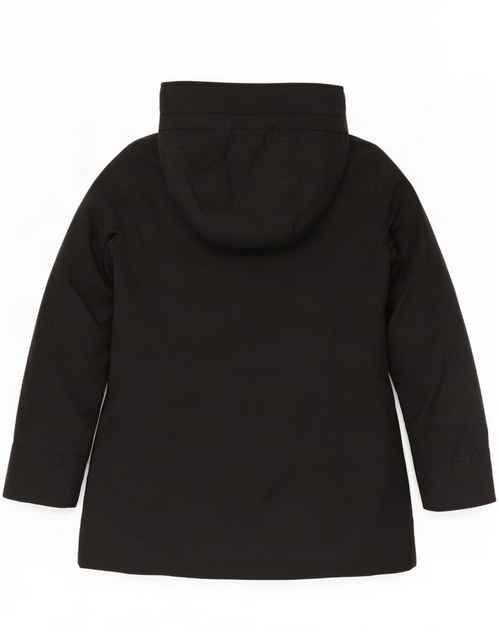 Woolrich Womens Hooded Oversized Padded Jacket UK 6 XS Black
