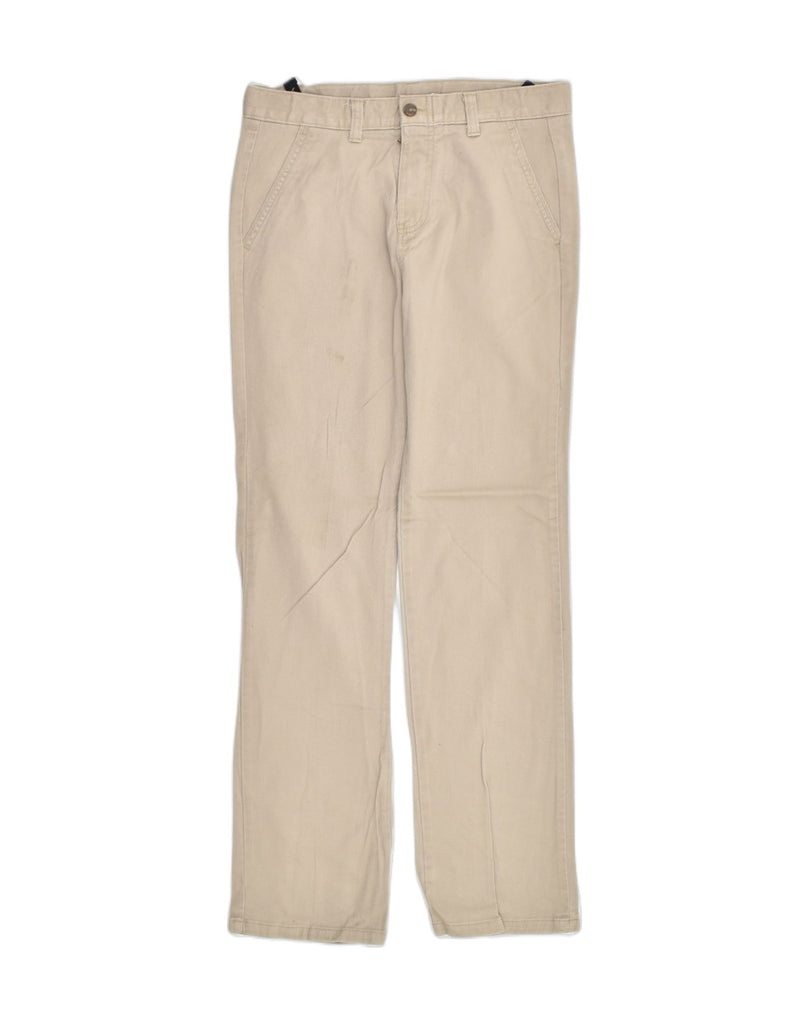 CHAPS Boys Straight Chino Trousers 15-16 Years W29 L29 Brown Cotton | Vintage Chaps | Thrift | Second-Hand Chaps | Used Clothing | Messina Hembry 