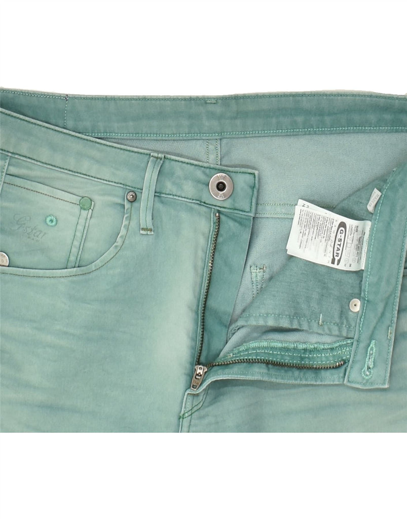 G-STAR Mens Banana Slim Jeans W30 L28  Green Cotton | Vintage G-Star | Thrift | Second-Hand G-Star | Used Clothing | Messina Hembry 
