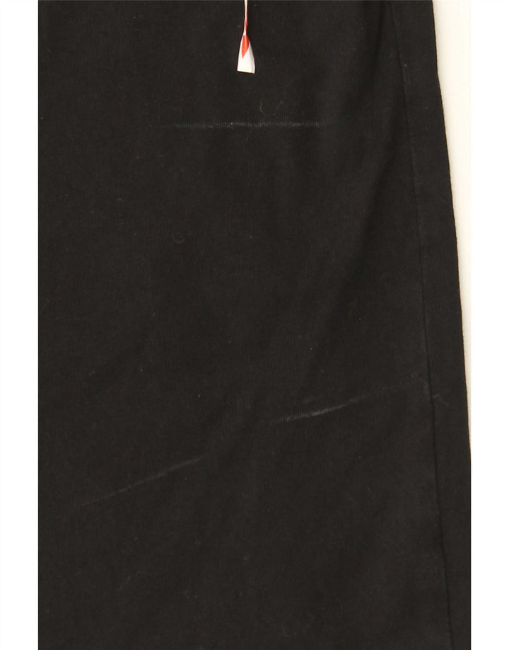 Zara Mens T-Shirt Top Large Black Cotton