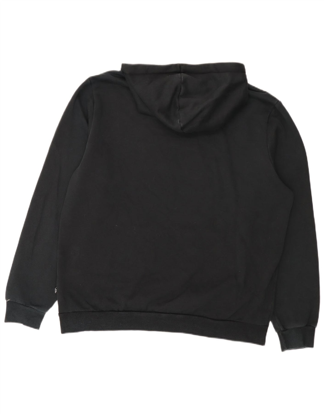 Puma Mens Hoodie Jumper XL Black Cotton