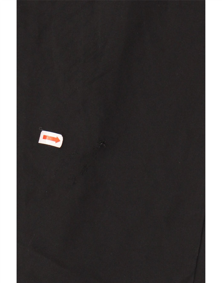 NIKE Mens Dri Fit Tracksuit Trousers Large  Black Colourblock Polyester