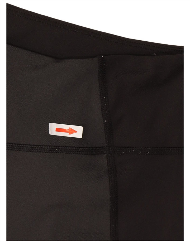 The North Face Womens Leggings UK 12 Medium Grey Colourblock Polyester