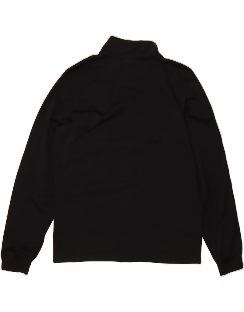 NIKE Mens Tracksuit Top Jacket Medium Black Polyester Vintage Nike and Second-Hand Nike from Messina Hembry 