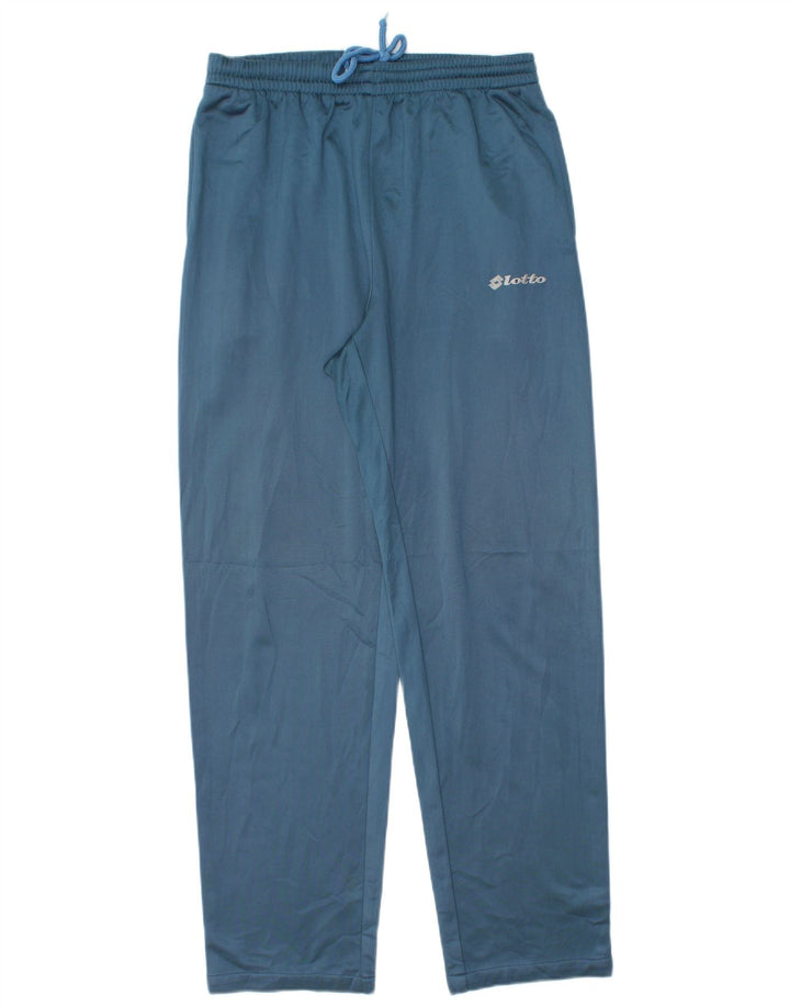 Lotto Mens Full Tracksuit Large  Blue Colourblock Polyester