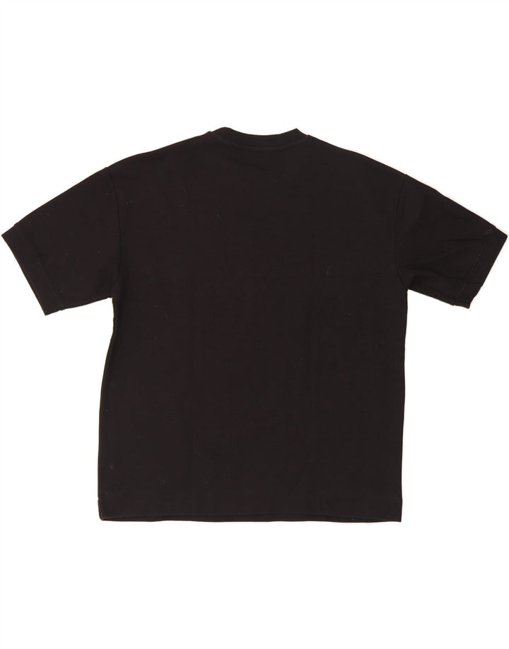 ZARA Mens T-Shirt Top XL Black Cotton Vintage Zara and Second-Hand Zara from Messina Hembry 