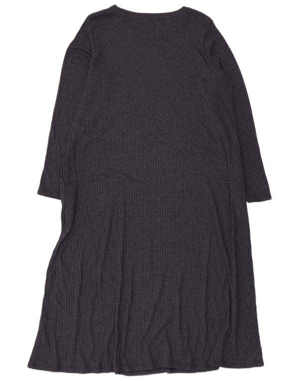 Marks & Spencer Womens Jumper Dress UK 18 XL  Navy Blue Polyester