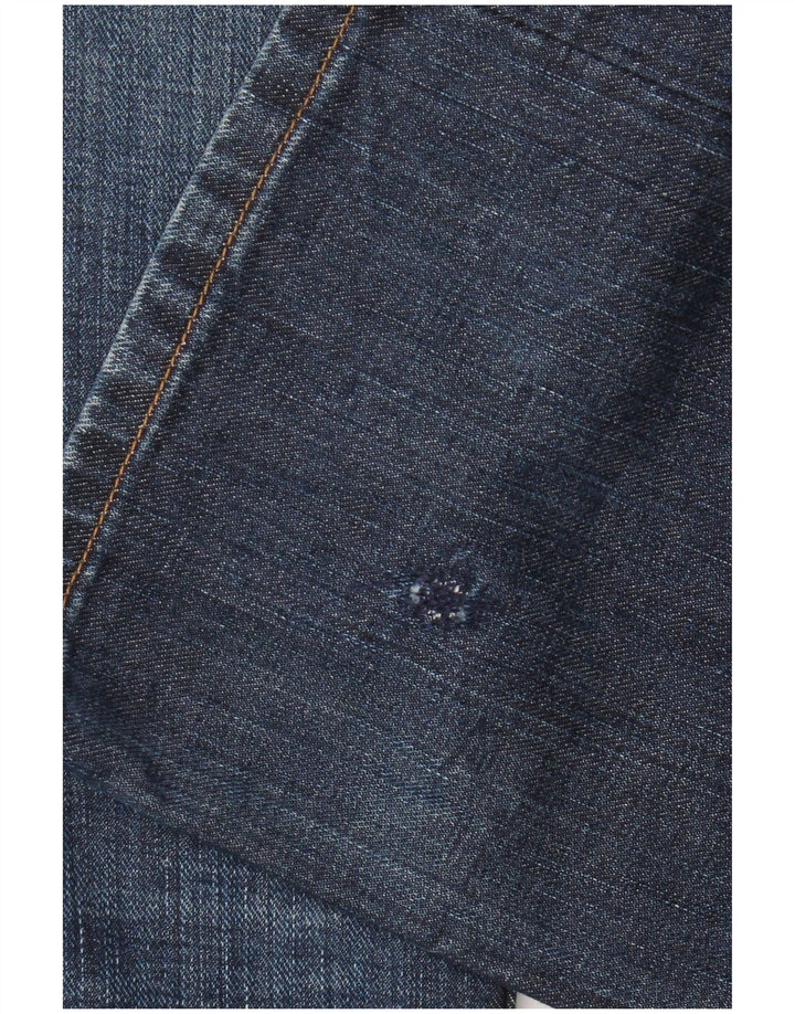 Lee Mens Flint Bootcut Jeans W33 L32 Blue Cotton