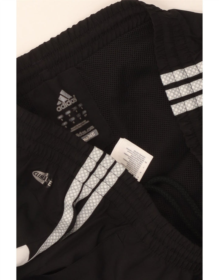 Adidas Mens Climalite Capri Tracksuit Trousers Small Black