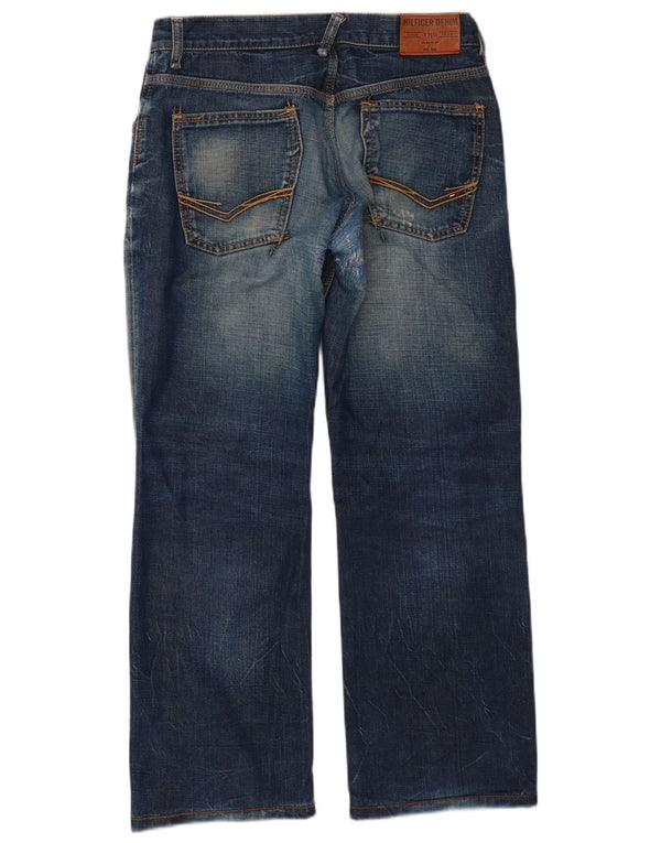 Tommy Hilfiger Mens Straight Jeans W30 L28 Blue
