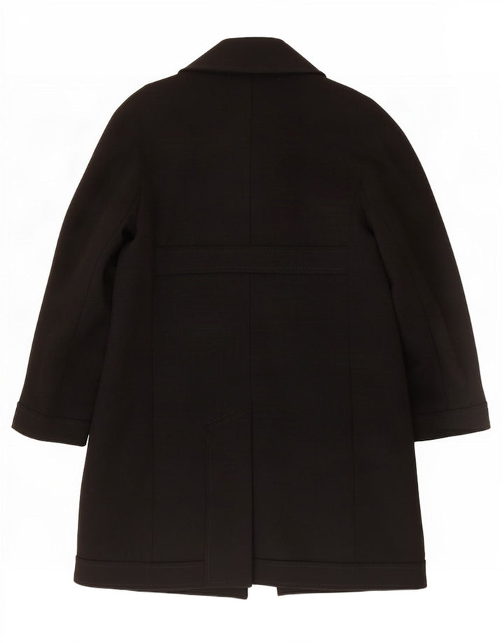 Philosophy Di Alberta Ferretti Womens Overcoat UK 12 Medium Black