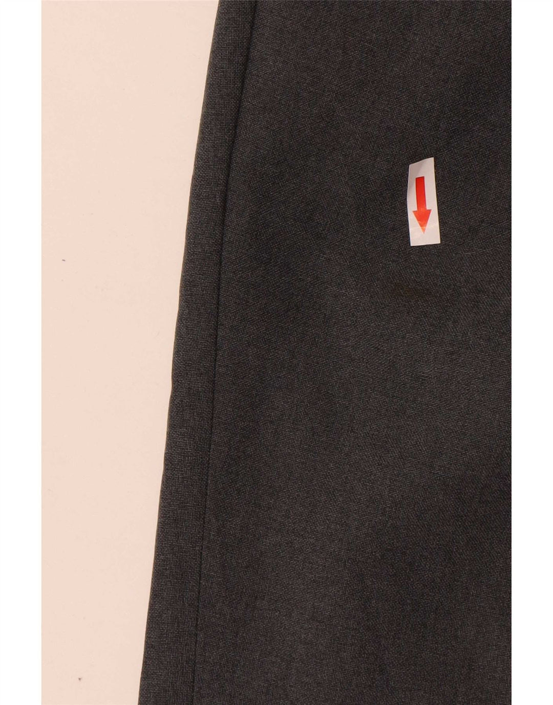 Farah Mens Pegged Suit Trousers W38 L30 Grey Polyester