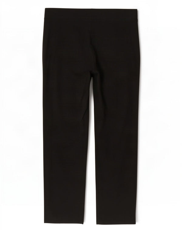 Marks & Spencer Womens Tracksuit Trousers UK 16 Large Black Cotton