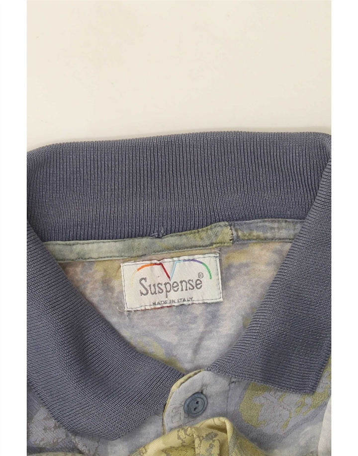Suspense Mens Polo Shirt Large Multicoloured Geometric