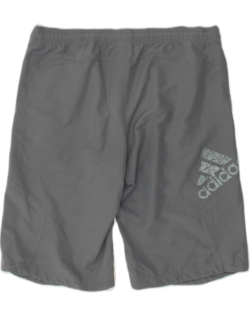 ADIDAS Mens Sport Shorts Medium Grey | Vintage Adidas | Thrift | Second-Hand Adidas | Used Clothing | Messina Hembry 