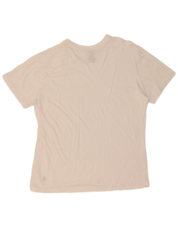 Polo Ralph Lauren Mens T-Shirt Top XL White Cotton
